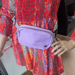 Lavender Belt Bag — Lightweight Women's Waist Pack